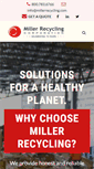 Mobile Screenshot of millerrecycling.com